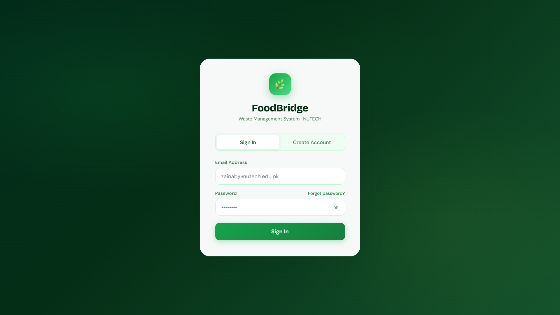 Food-Bridge — connecting food donors with communities in need by Ahmad Komail Zafari